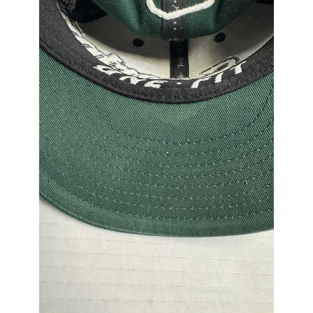Michigan State Spartans‎ Fitted Hat Green Embroidered Logo NCAA Top of the World